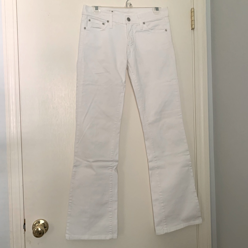 Red Engine white jeans size 27